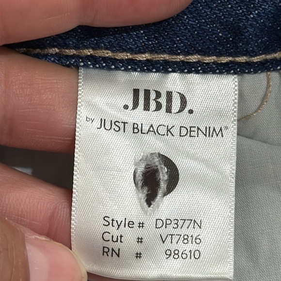 (T7) JBD High-Rise Skinny Wide-Leg Jeans, Women's Size 7 - Picture 12 of 15